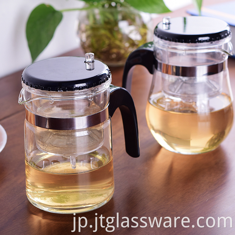 fire resistant glass teapot